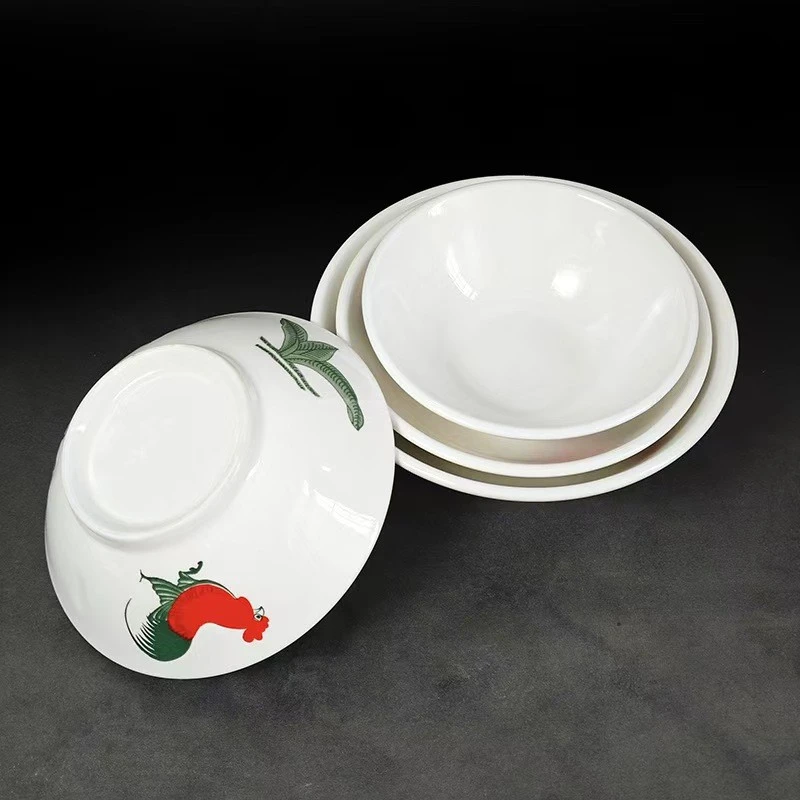 Ceramic Decal Bowl Rooster Series best